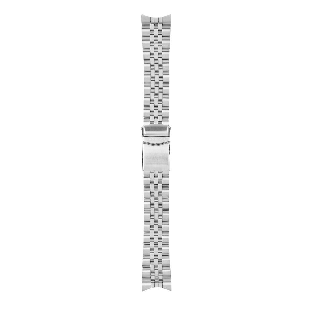 Montre Bobroff en acier inoxydable argenté