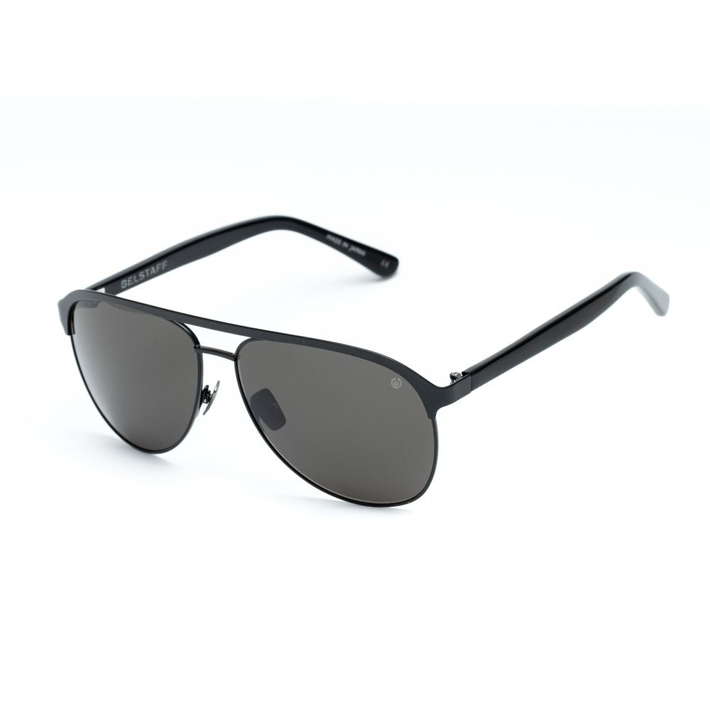 Lunettes de soleil Belstaff en acétate noir