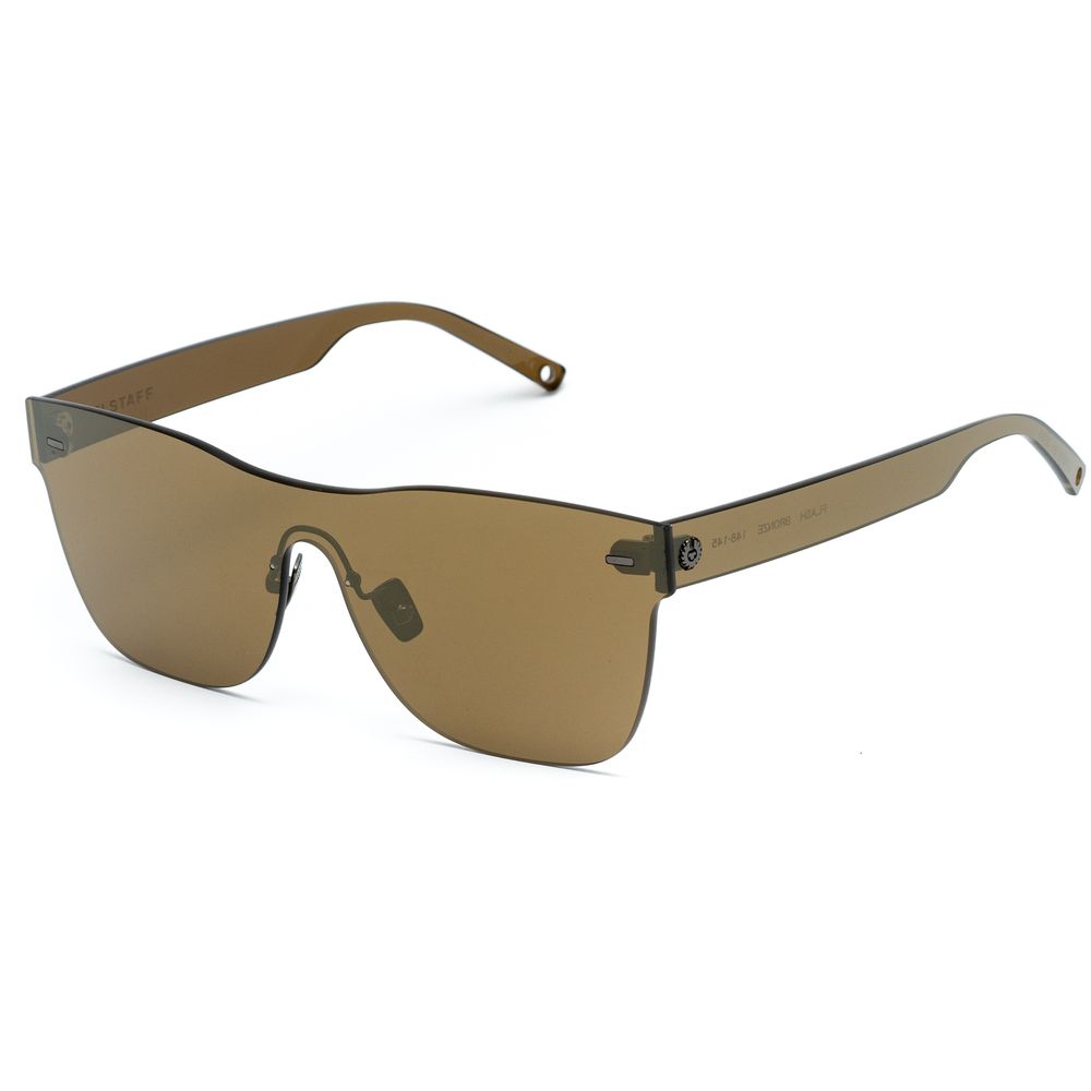 Lunettes de soleil Belstaff en acétate doré