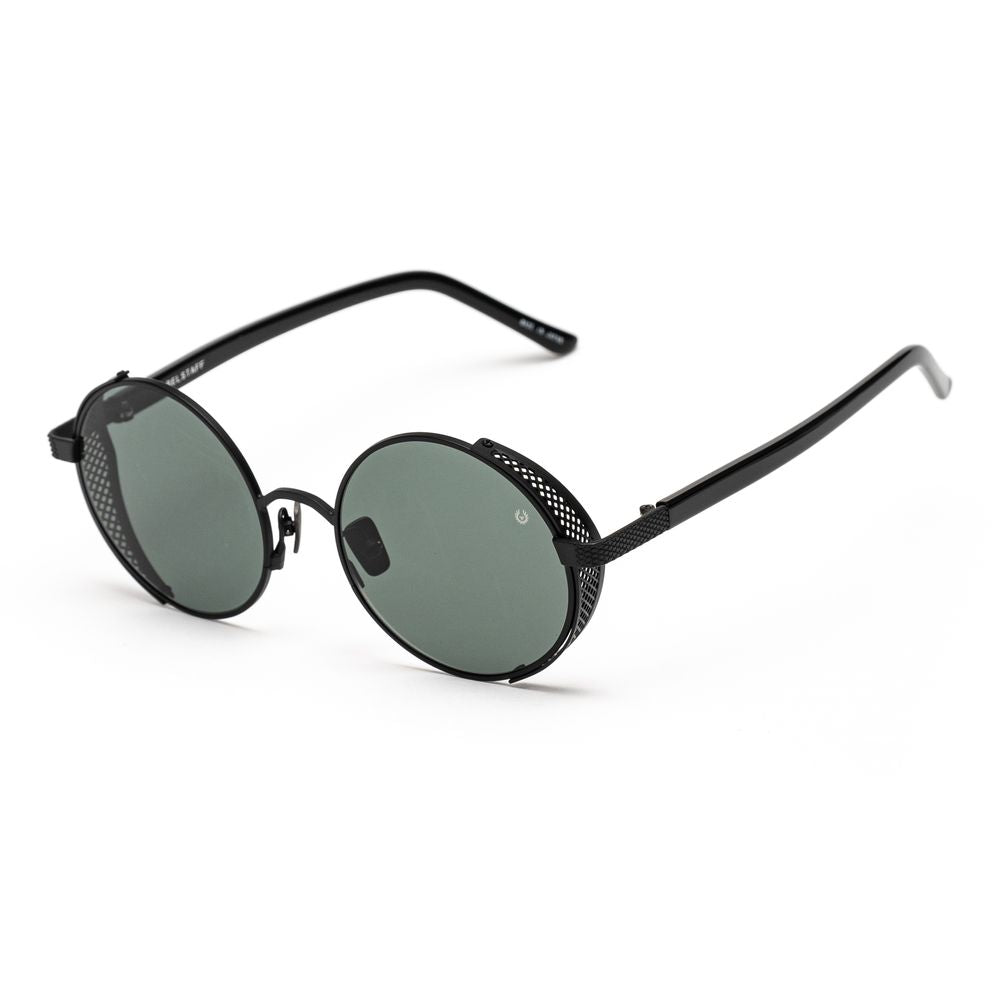 Lunettes de soleil Belstaff en acier inoxydable noir