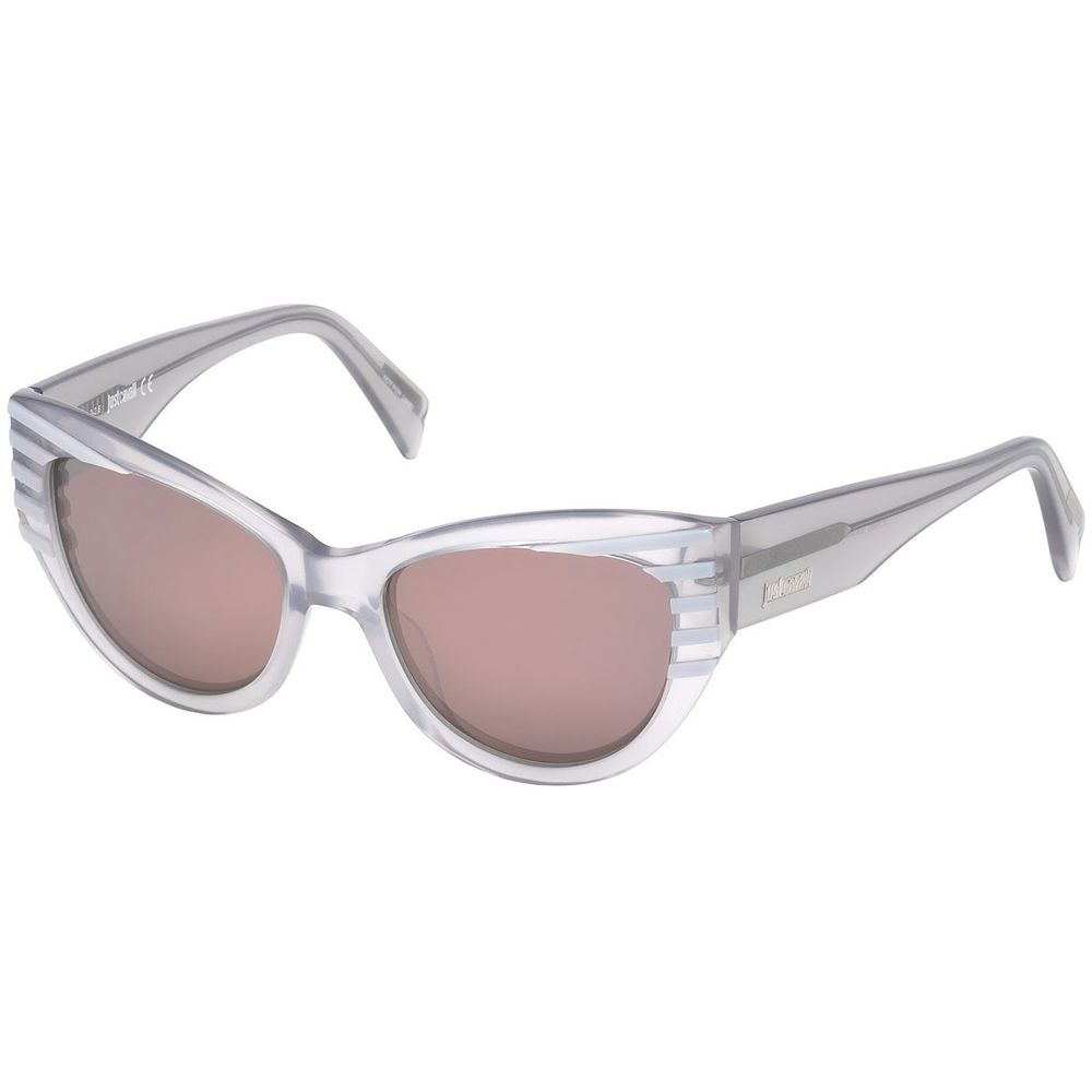 Lunettes de soleil en plastique gris Just Cavalli