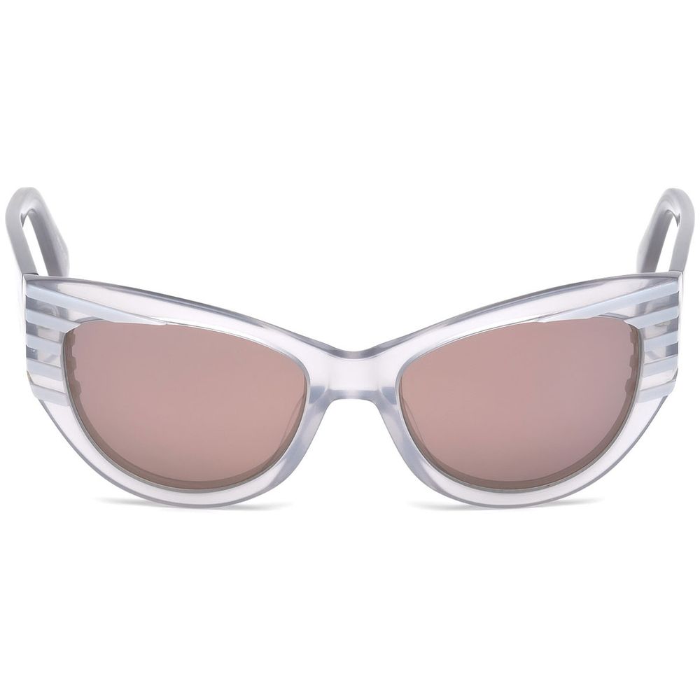 Lunettes de soleil en plastique gris Just Cavalli