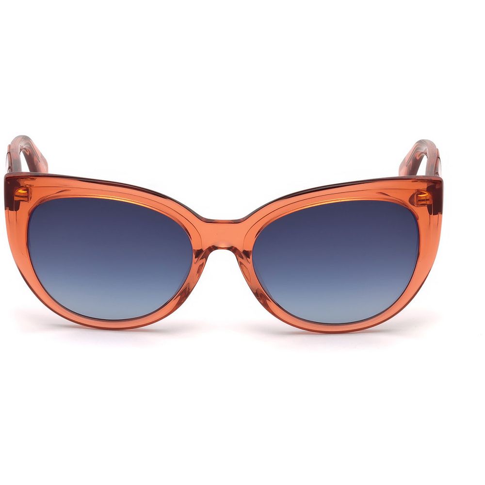 Lunettes de soleil en plastique rouge Just Cavalli