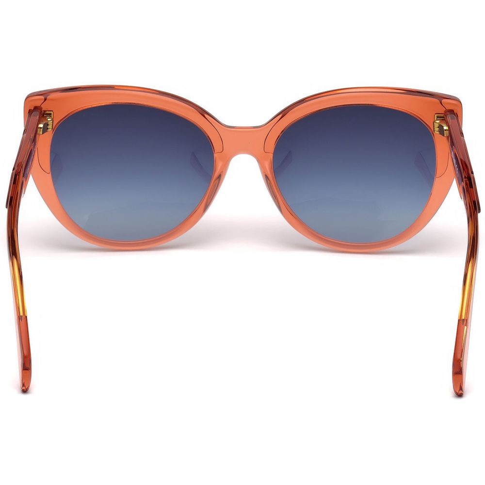 Lunettes de soleil en plastique rouge Just Cavalli