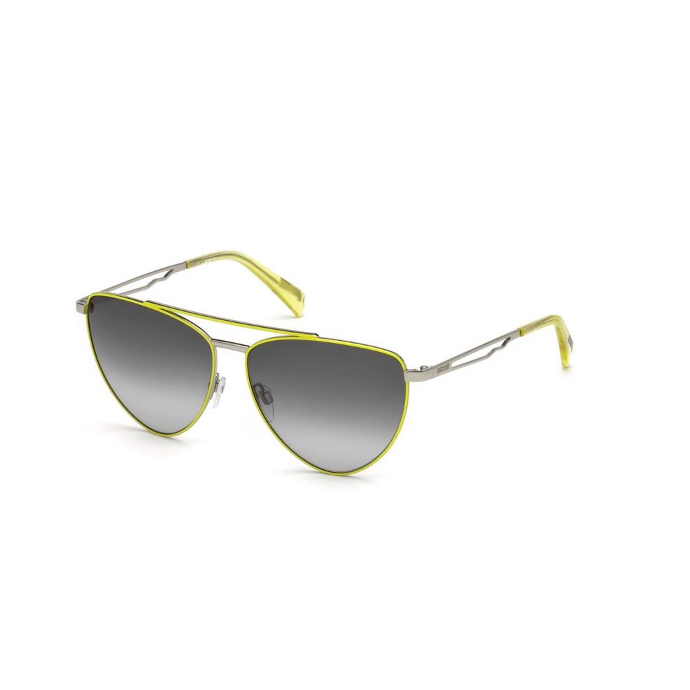 Lunettes de soleil Just Cavalli en métal jaune
