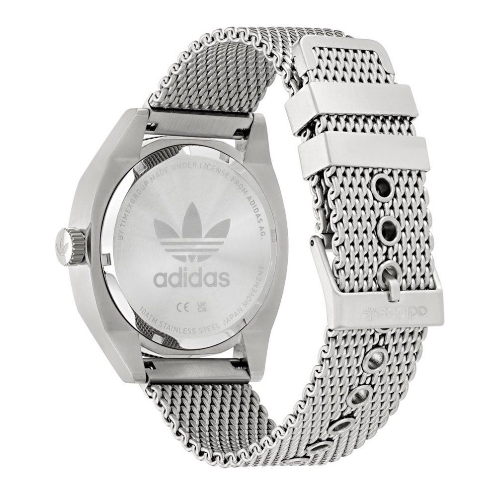 Montre Adidas en acier inoxydable gris