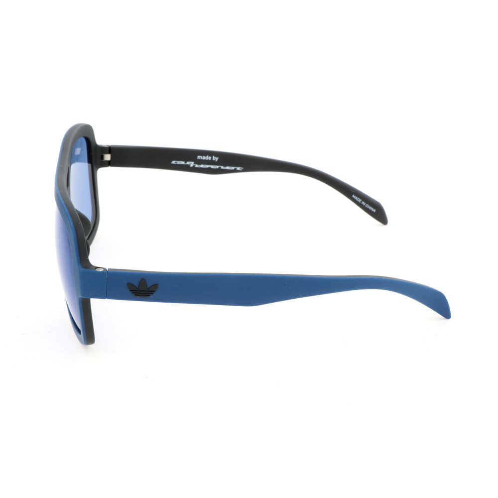 Lunettes de soleil Adidas en plastique bleu