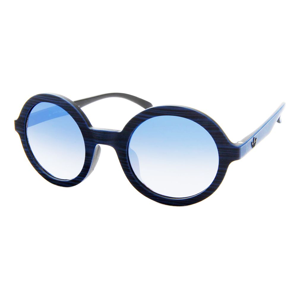 Lunettes de soleil Adidas en plastique bleu
