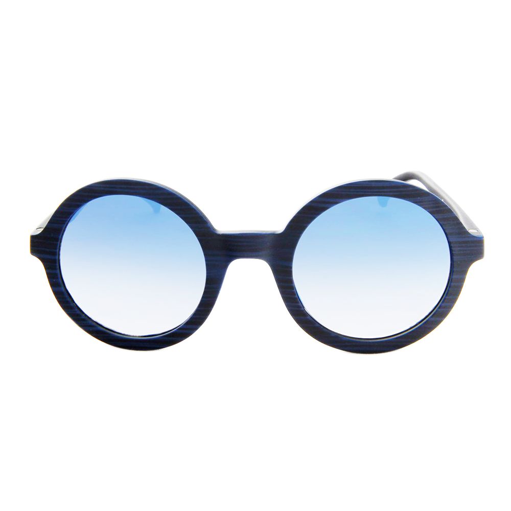 Lunettes de soleil Adidas en plastique bleu