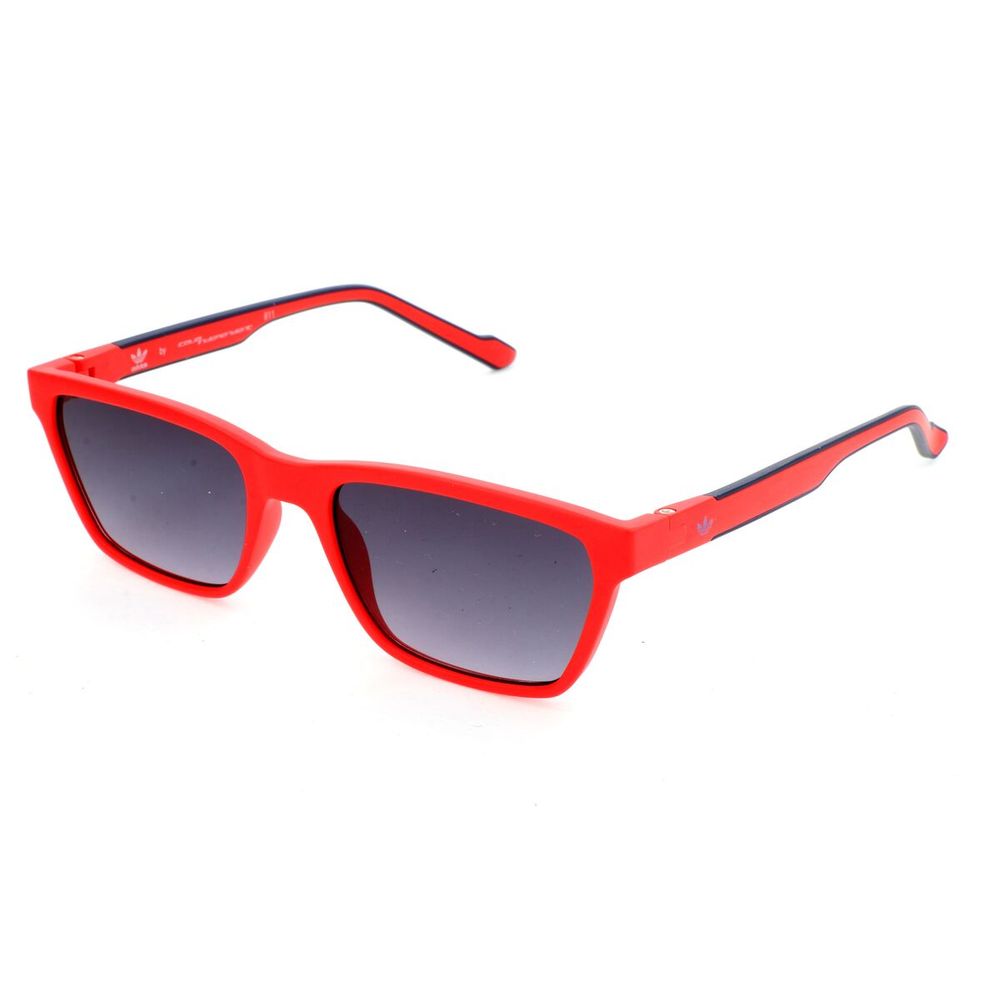 Lunettes de soleil Adidas en acétate rouge