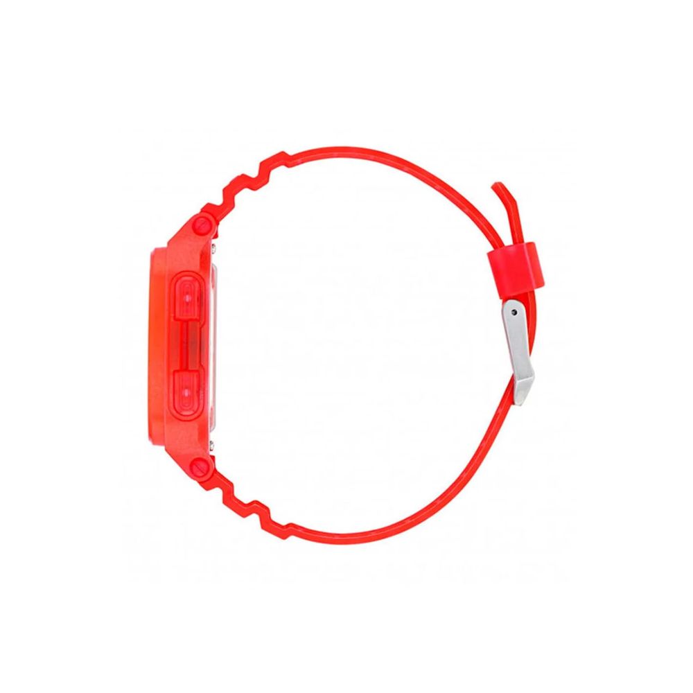 Montre Adidas en résine rouge