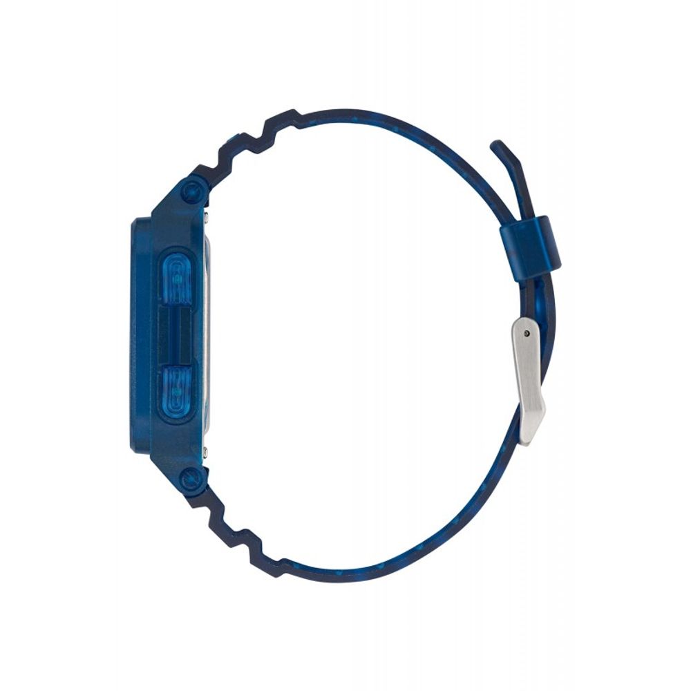 Montre Adidas en résine bleue