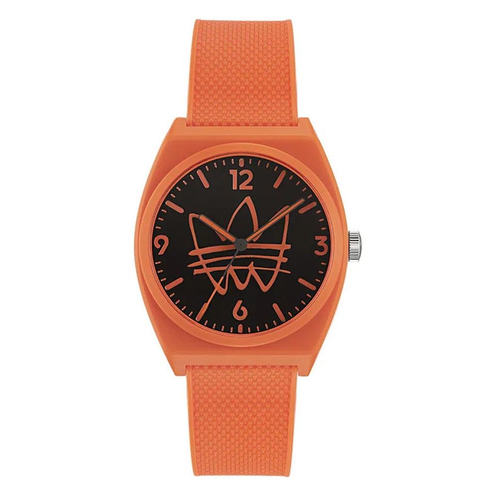 Montre synthétique orange Adidas