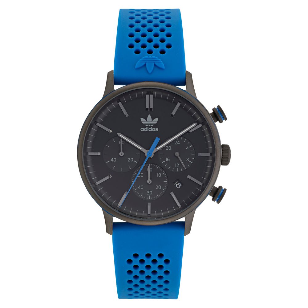 Montre Adidas en caoutchouc bleu