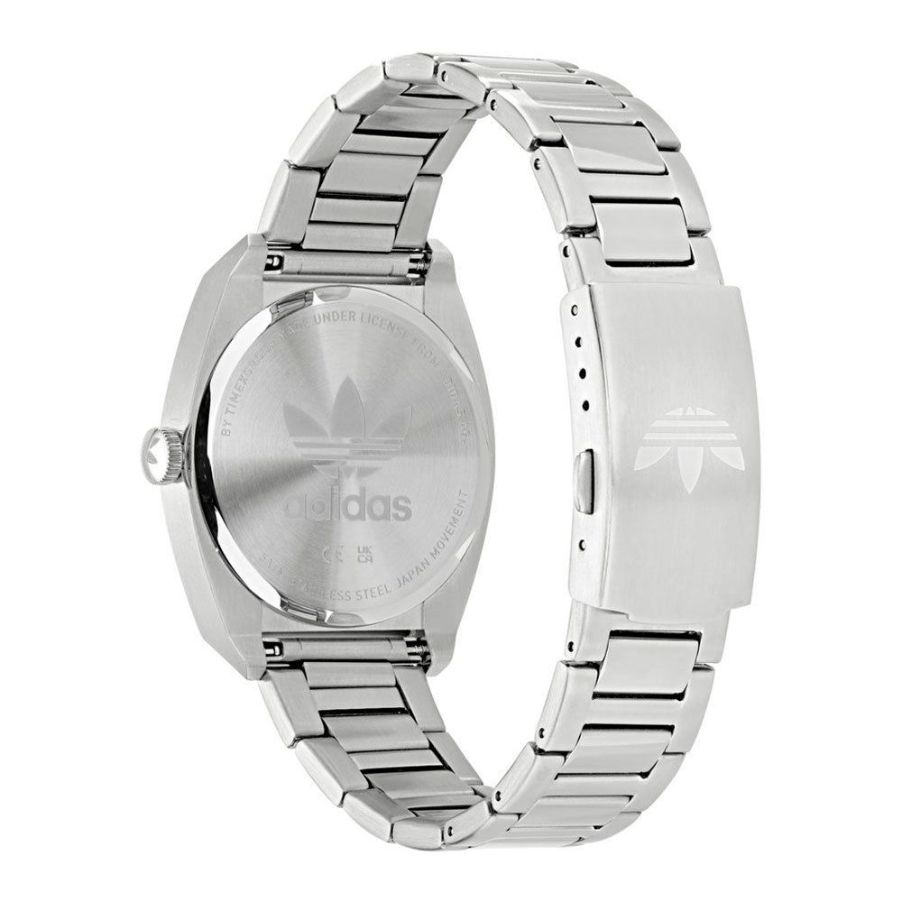Montre Adidas en acier inoxydable gris