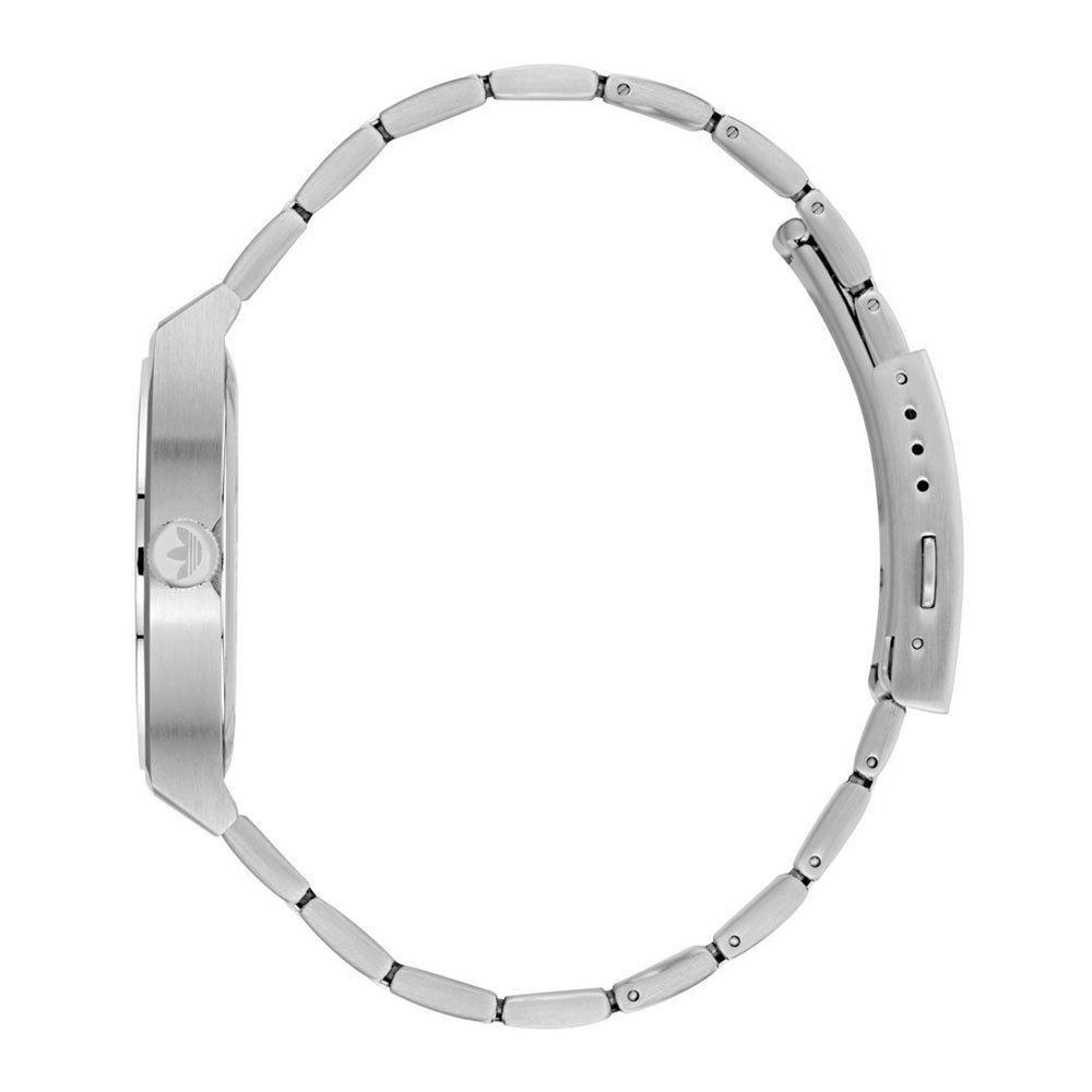 Montre Adidas en acier inoxydable gris