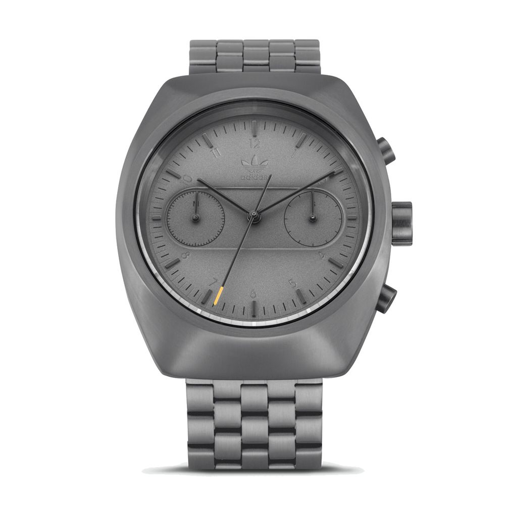 Montre Adidas en acier inoxydable gris