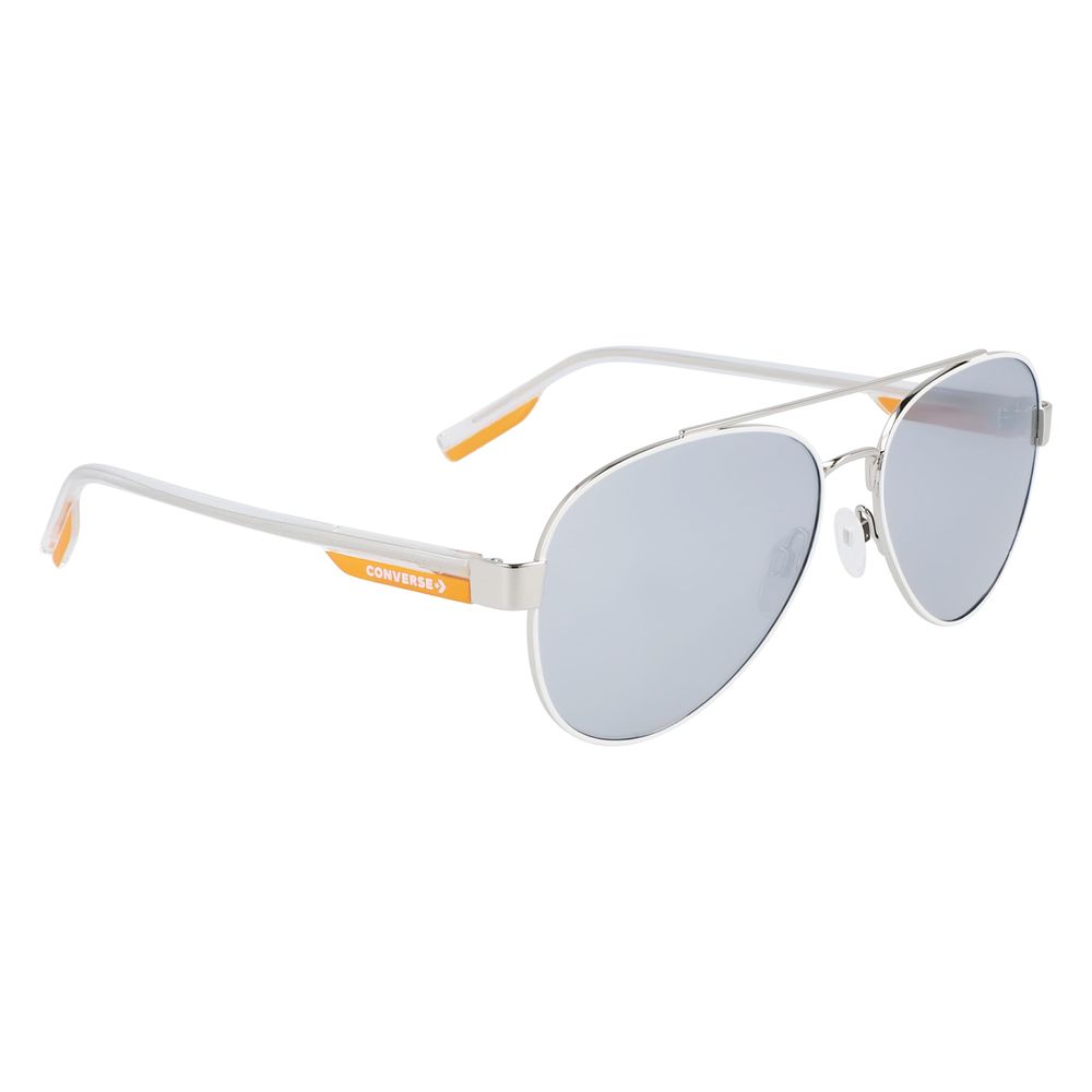 Lunettes de soleil Converse en métal blanc
