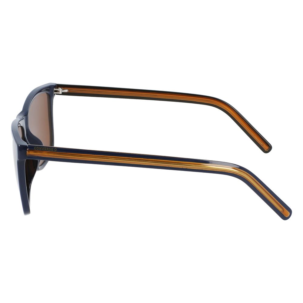 Lunettes de soleil Converse bleues injectées