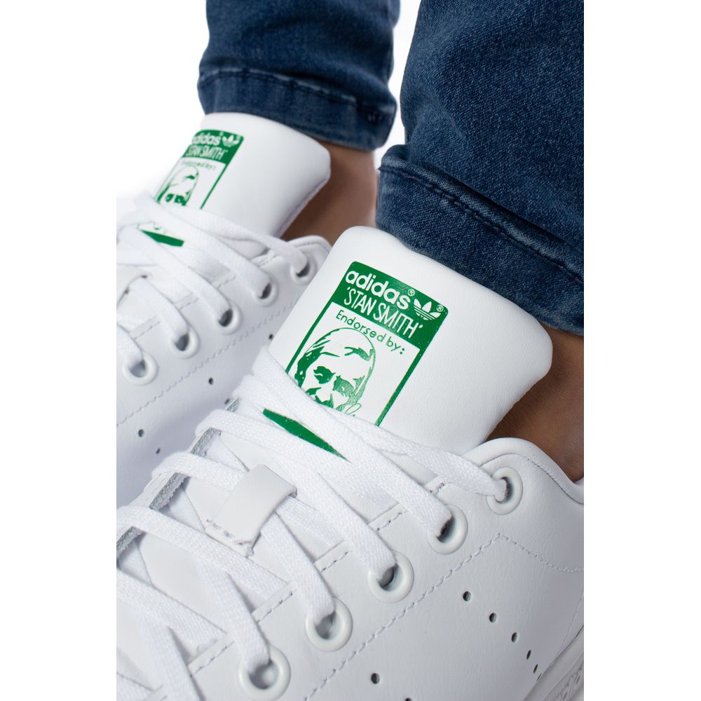 Baskets Adidas en cuir vert