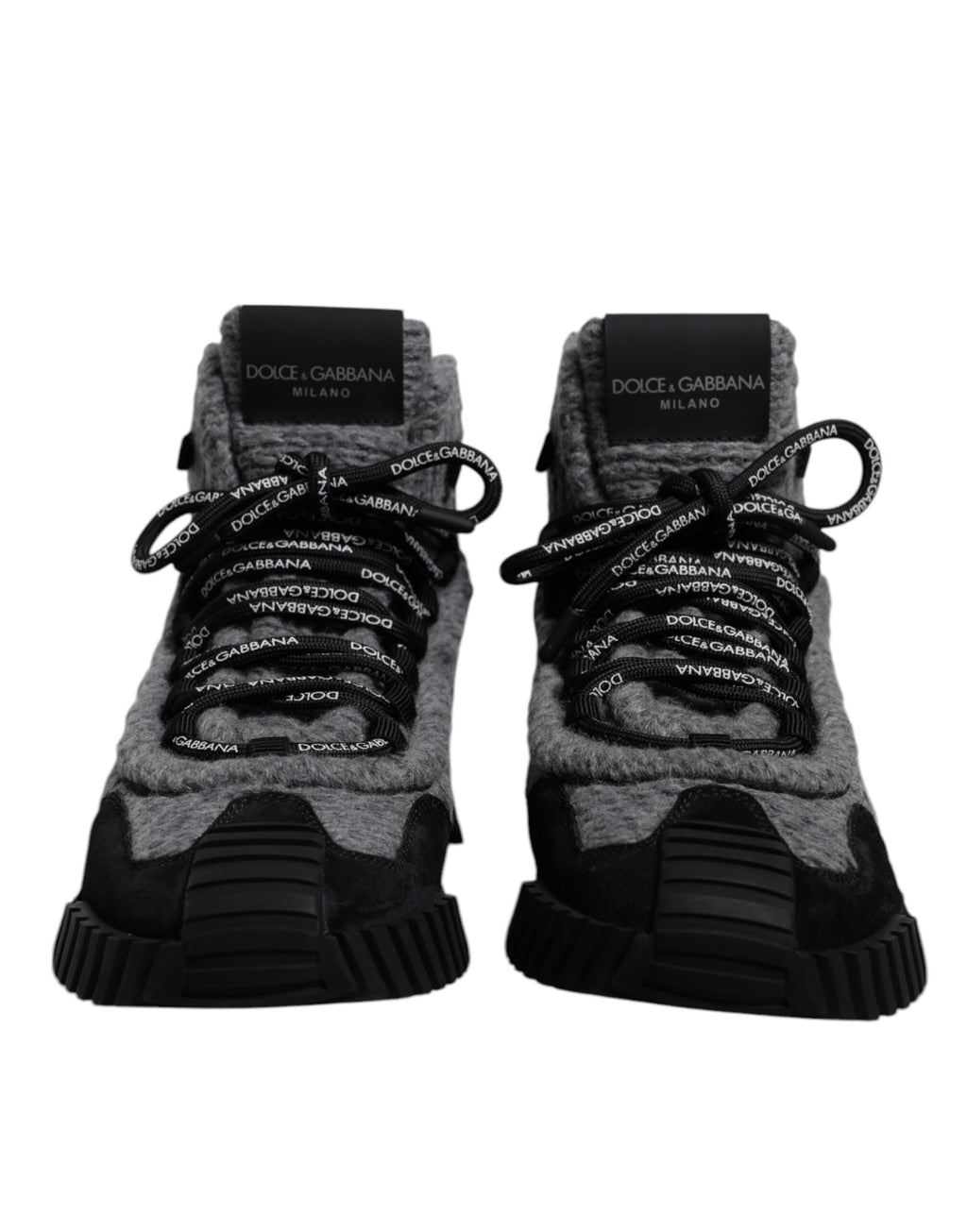 Baskets montantes Dolce &amp; Gabbana NS1 grises et noires