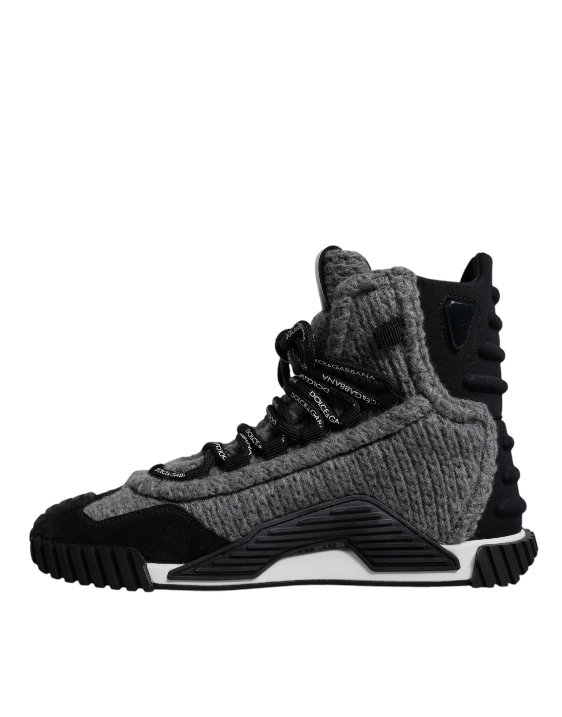 Baskets montantes Dolce &amp; Gabbana NS1 grises et noires
