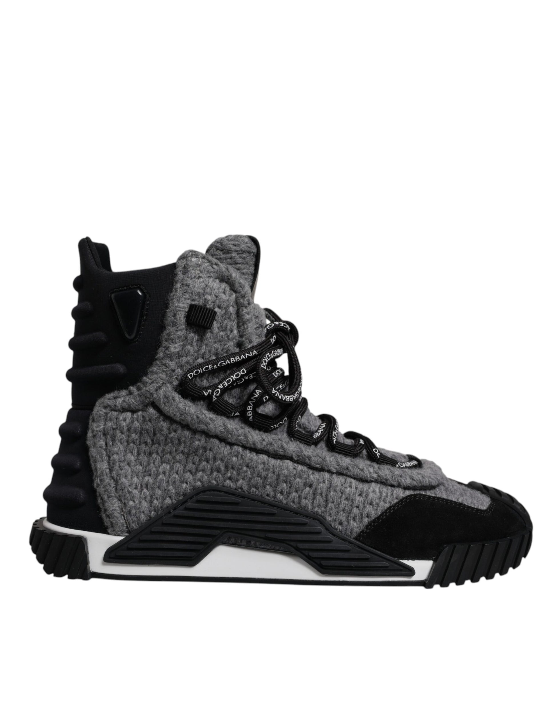 Baskets montantes Dolce &amp; Gabbana NS1 grises et noires