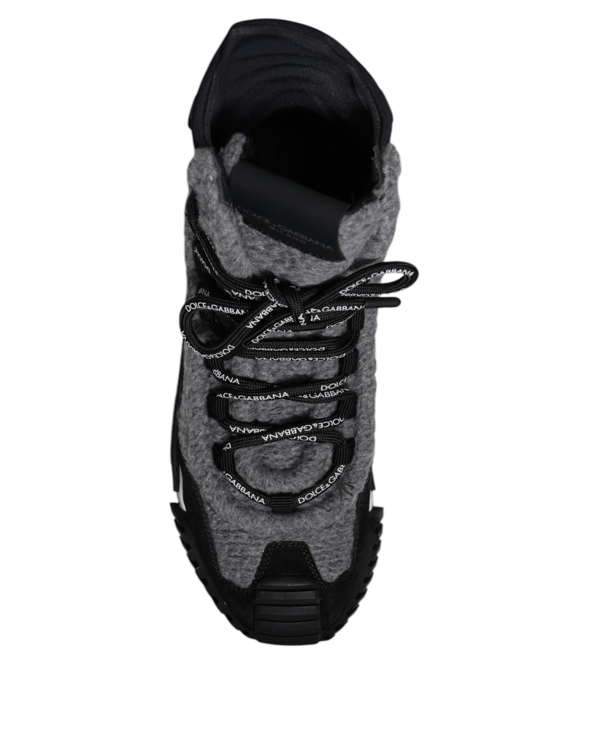 Baskets montantes Dolce &amp; Gabbana NS1 grises et noires
