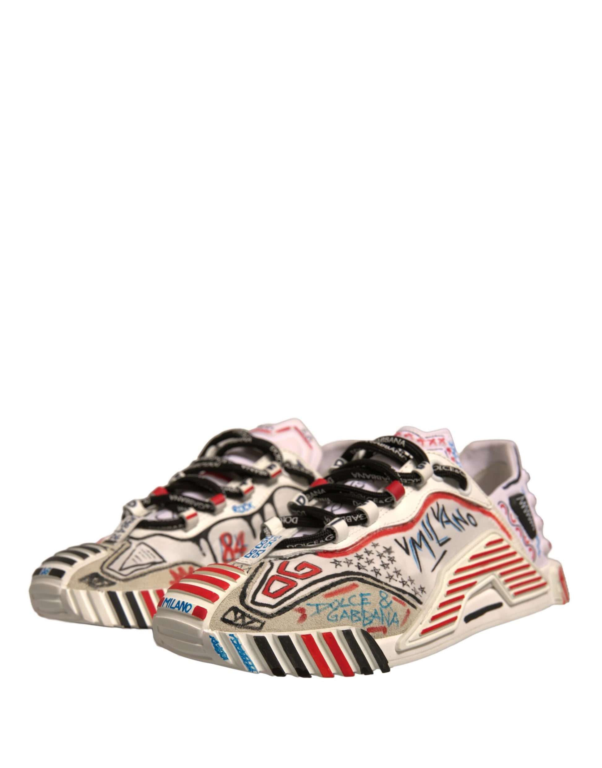 Baskets Dolce &amp; Gabbana NS1 en daim multicolore