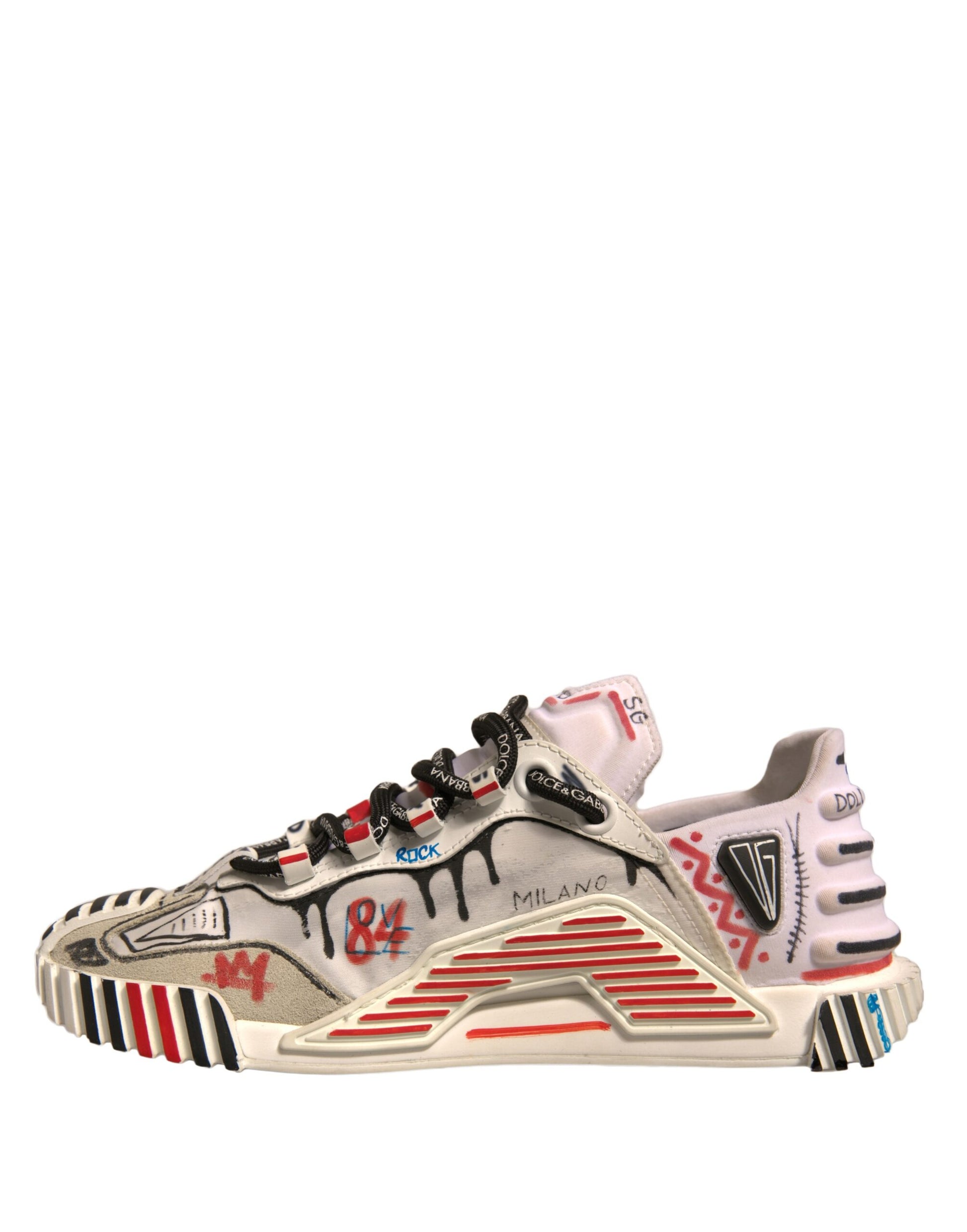 Baskets Dolce &amp; Gabbana NS1 en daim multicolore