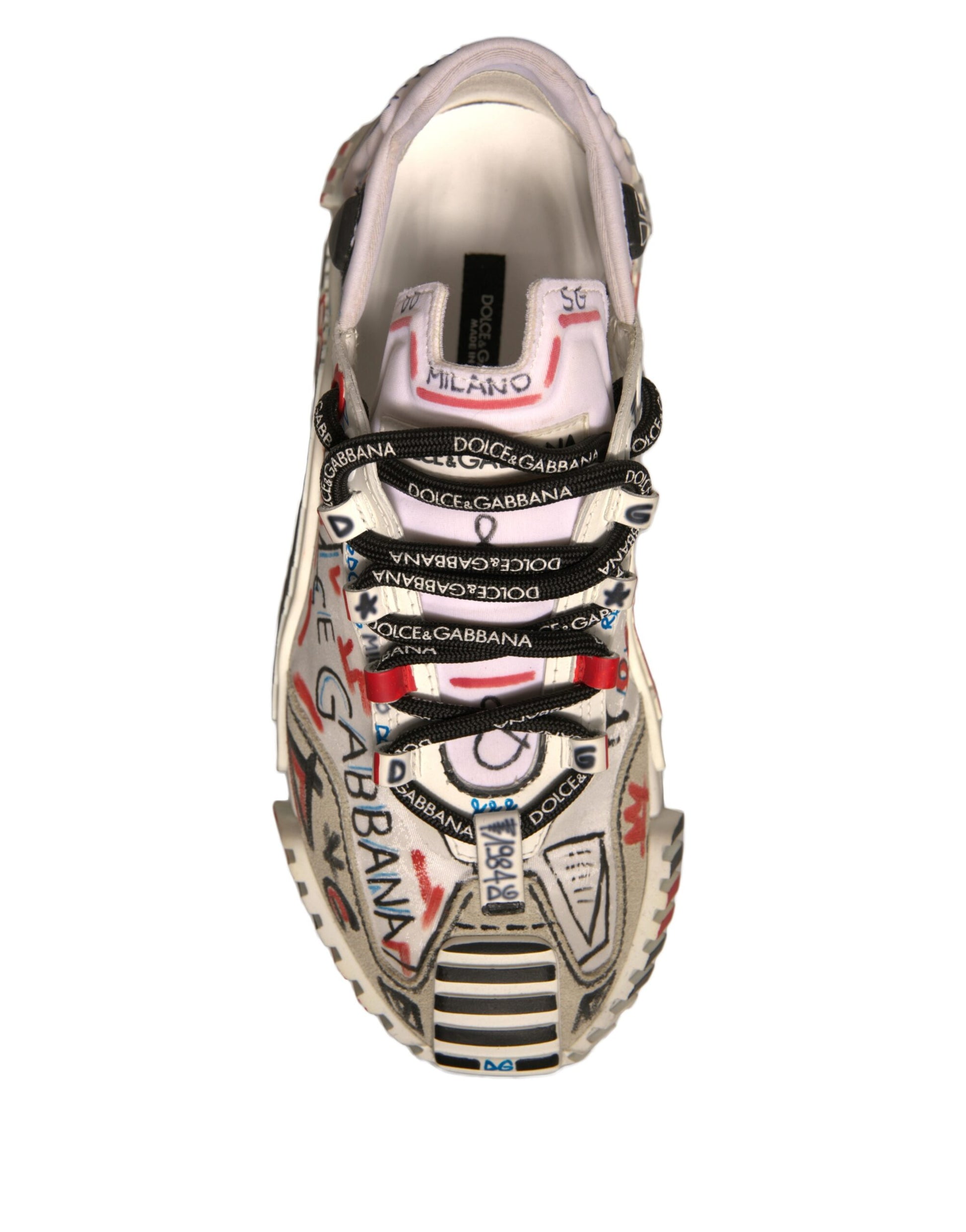 Baskets Dolce &amp; Gabbana NS1 en daim multicolore