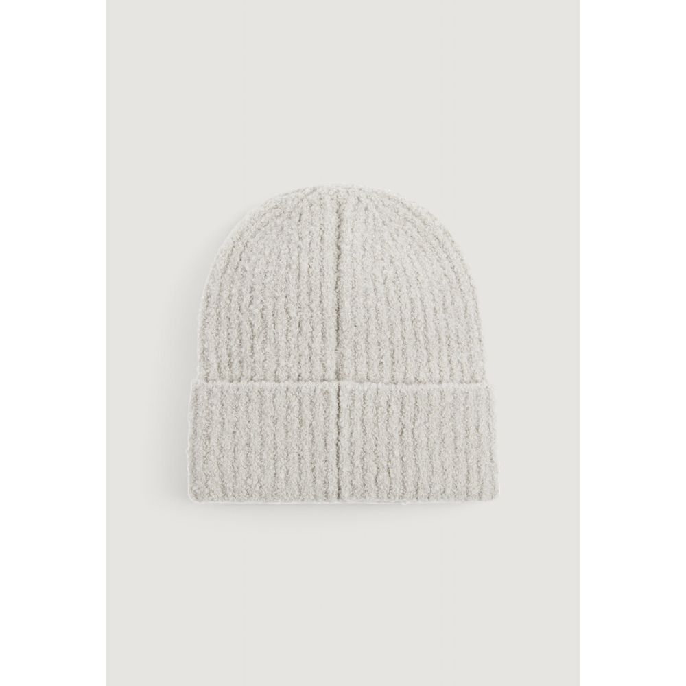 Calvin Klein Jeans Gray Marabou Caps Baseball Hat