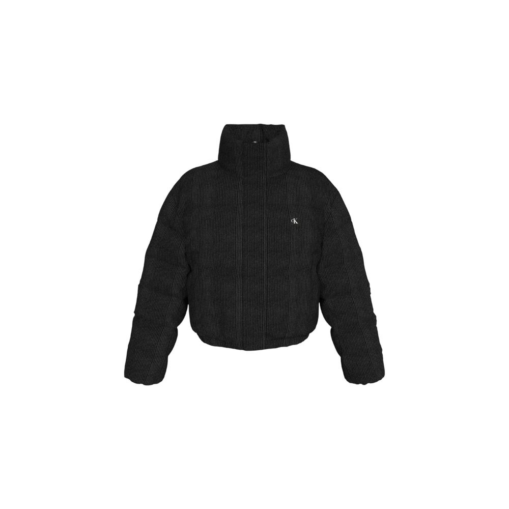Vestes et manteaux en polyester noir Calvin Klein Jeans