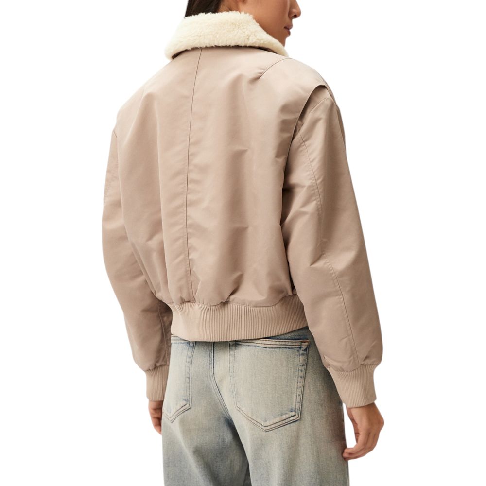 Vestes et manteaux en polyester beige Calvin Klein Jeans