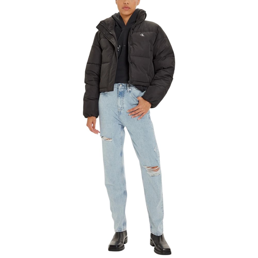 Vestes et manteaux en polyester noir Calvin Klein Jeans