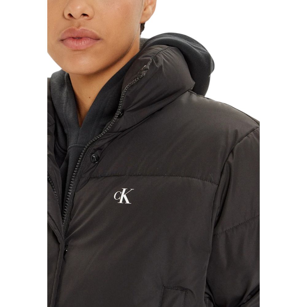 Vestes et manteaux en polyester noir Calvin Klein Jeans