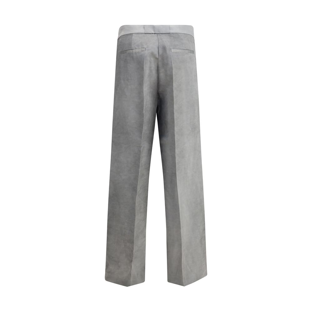 Pantalon en satin sur mesure PINKO
