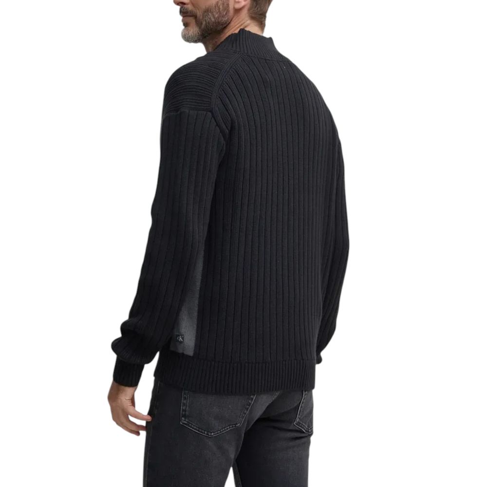 Cardigan en coton noir Calvin Klein Jeans