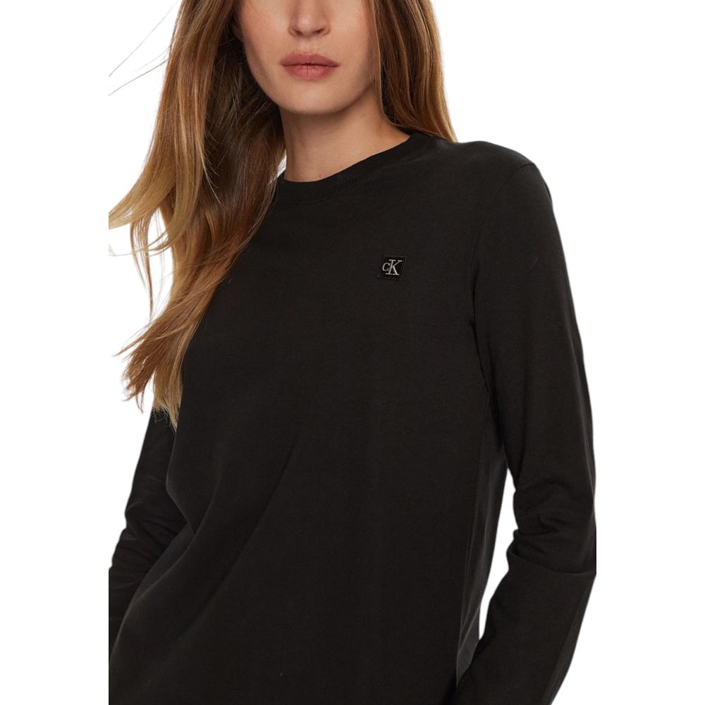 Calvin Klein Jeans Black Cotton T-Shirt