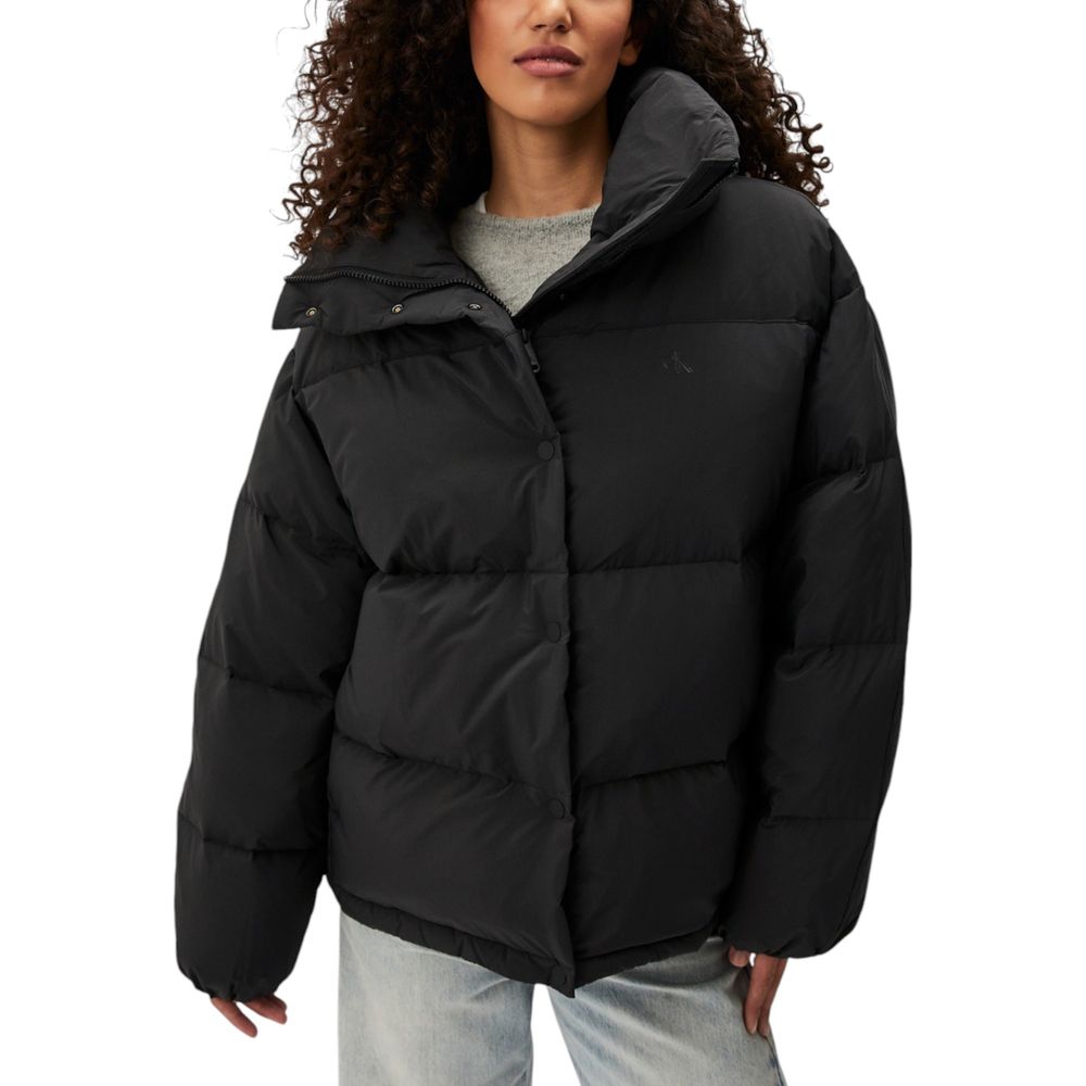 Vestes et manteaux en polyester noir Calvin Klein Jeans