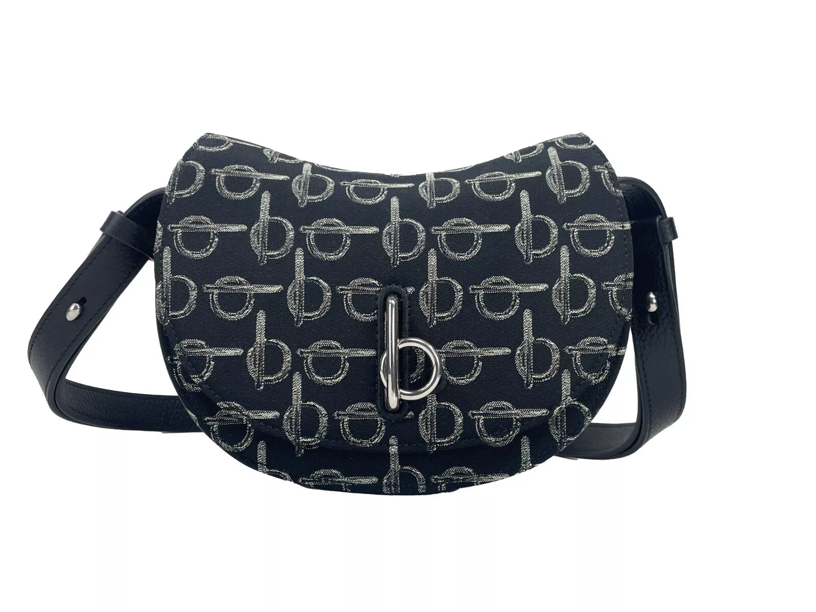 Sac à bandoulière Burberry Mini Rocking Horse Noir