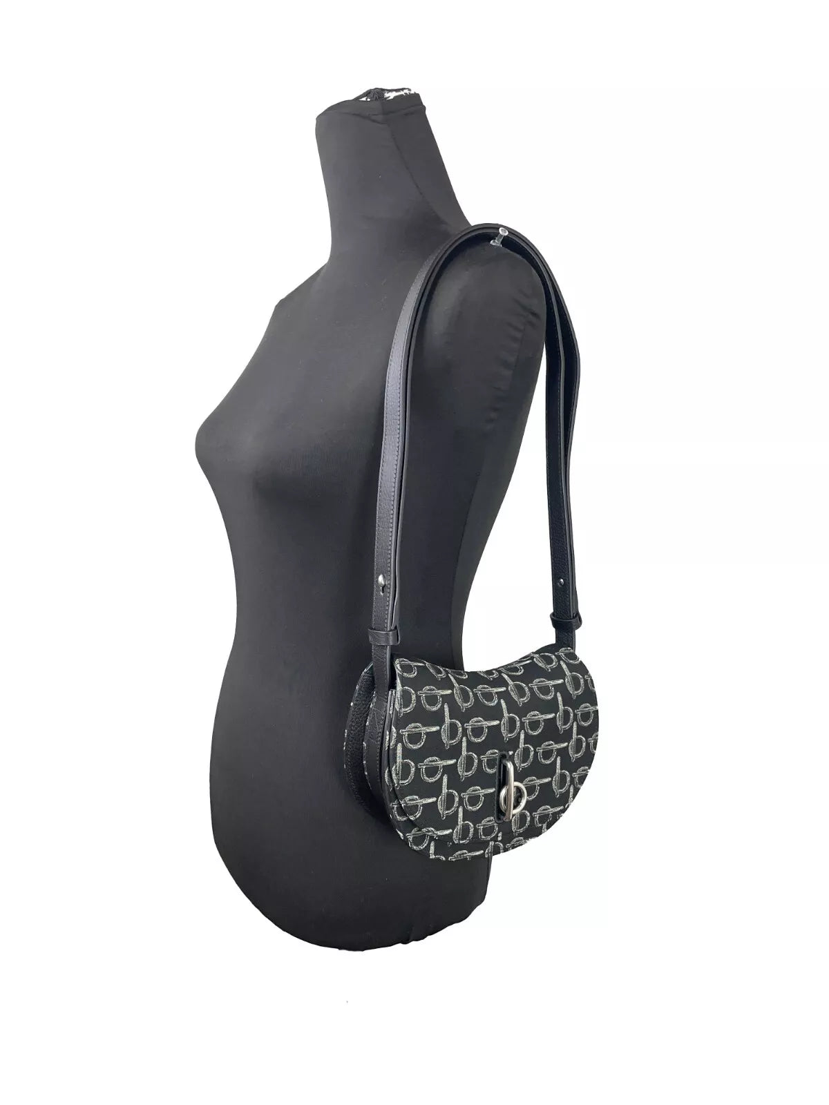 Sac à bandoulière Burberry Mini Rocking Horse Noir