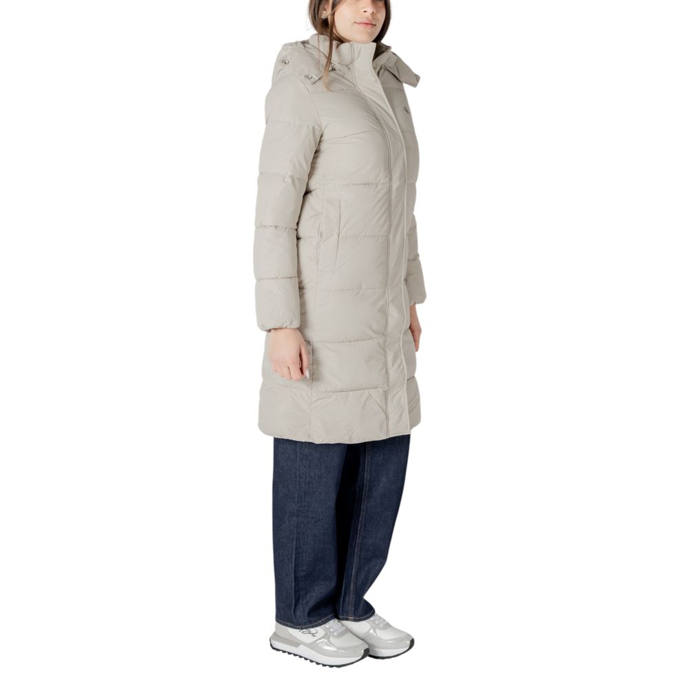 Vestes et manteaux en polyester beige Calvin Klein Jeans