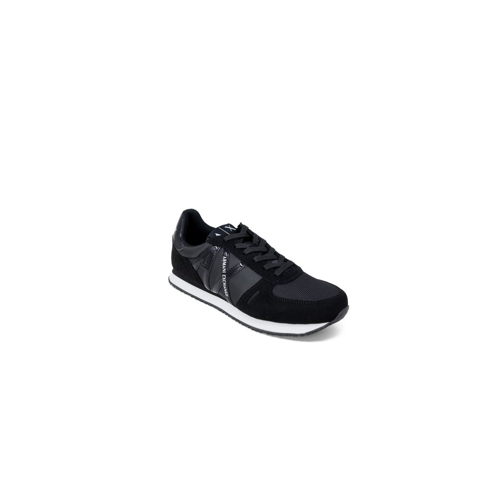 Baskets Armani Exchange en polyester noir