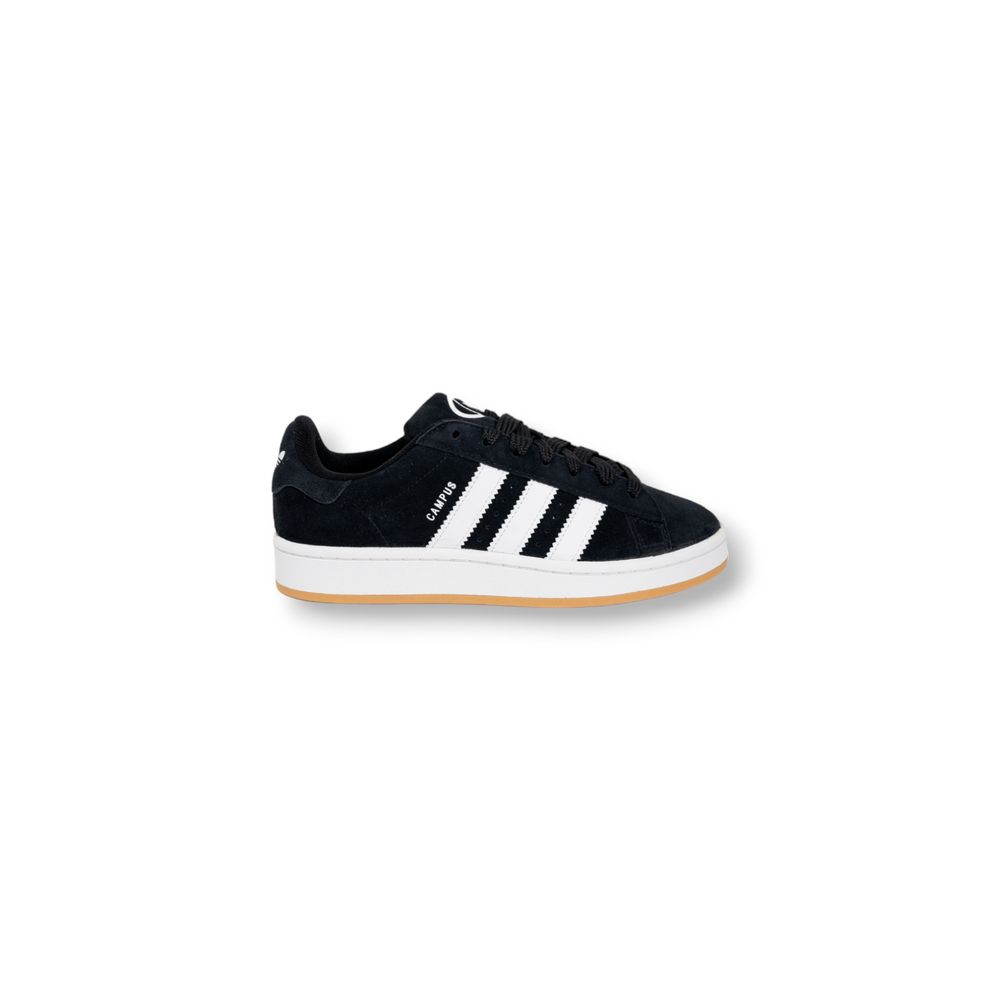 Baskets Adidas en cuir suédé noir