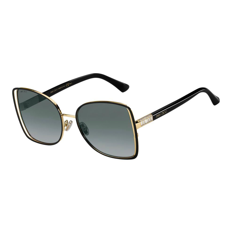 Lunettes de soleil Jimmy Choo en métal bicolore