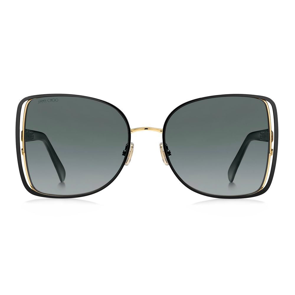 Lunettes de soleil Jimmy Choo en métal bicolore