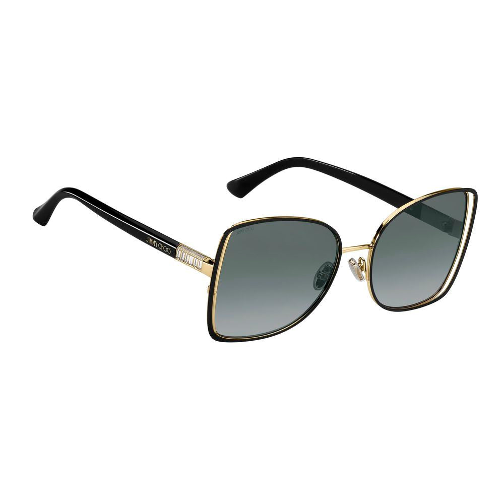 Lunettes de soleil Jimmy Choo en métal bicolore