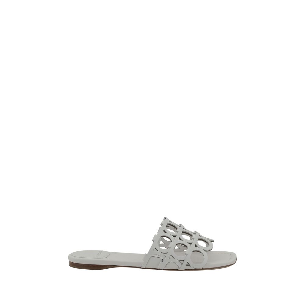 Sandales Ferragamo à motif Gancini