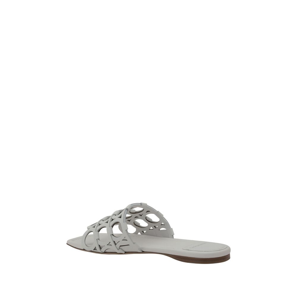 Sandales Ferragamo à motif Gancini